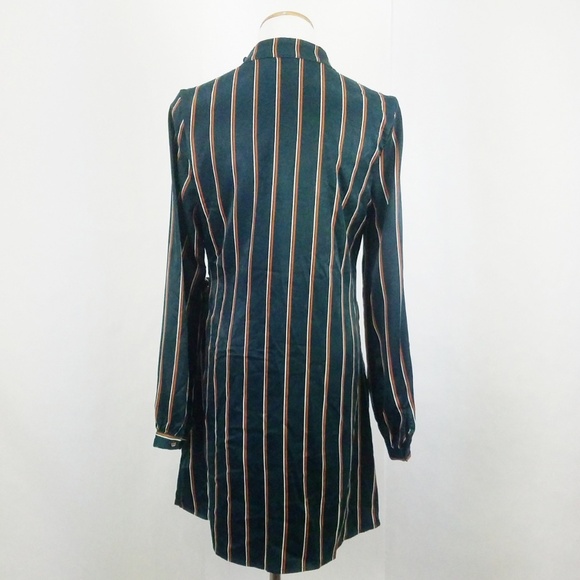 Anthropologie J.O.A Los Angeles Wrap Dress with Choker Neckline, NWT, Size M - Picture 3 of 5